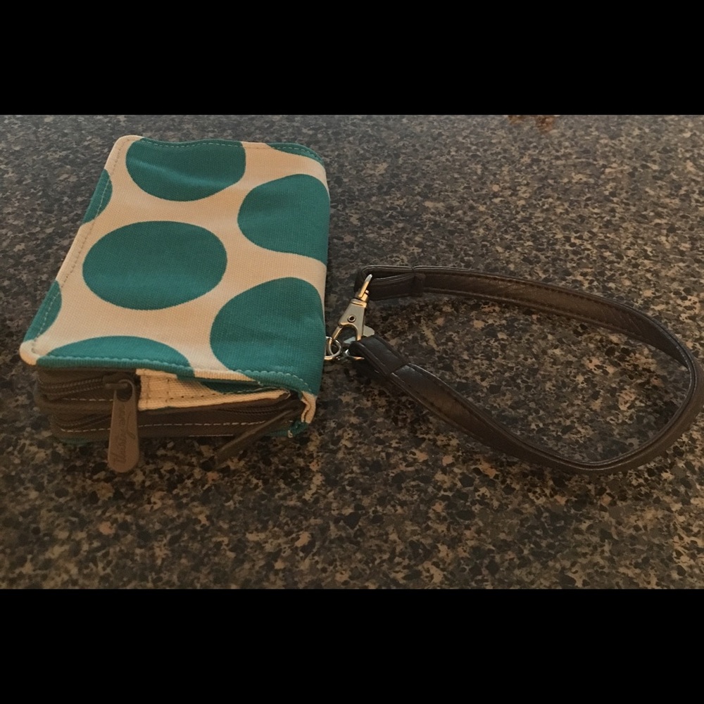 Never used wristlet wallet from Thirty-one
